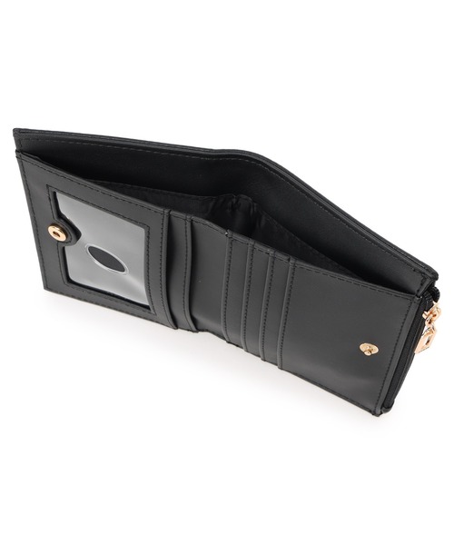GUESS ブラック 二つ折り財布 GUESS（ゲス） 財布 WELLS SLG SNAP ID WALLET カードケース 二つ折り