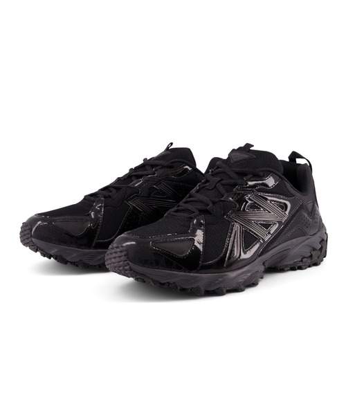 「New Balance」 ローカットスニーカー 23.5cm ブラック メンズ_4