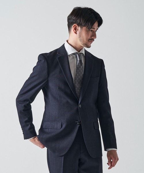 「TETE HOMME」 セットアップ MEDIUM ネイビー メンズの画像