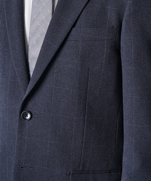 「TETE HOMME」 セットアップ MEDIUM ネイビー メンズの画像