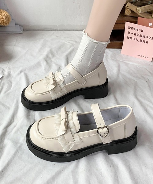「Lace Ladies」 シューズ 23.5cm ブラック レディース_画像4