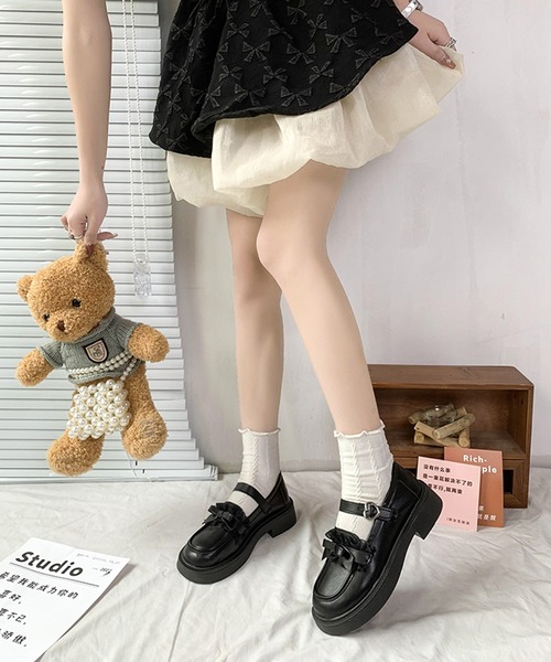 「Lace Ladies」 シューズ 23.5cm ブラック レディース_画像9