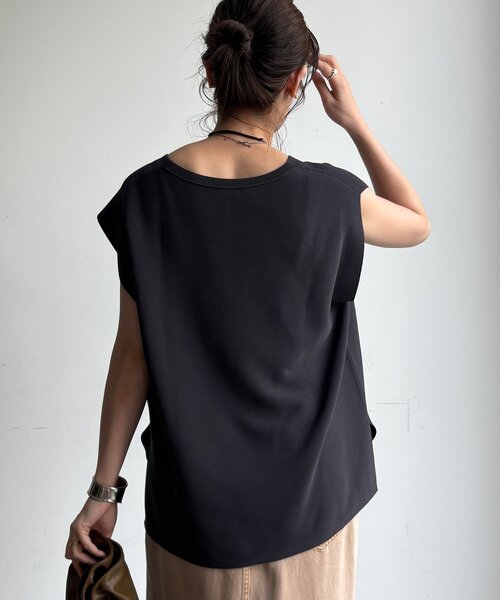 tシャツ ガーターフレンチプルオーバー レディースの画像