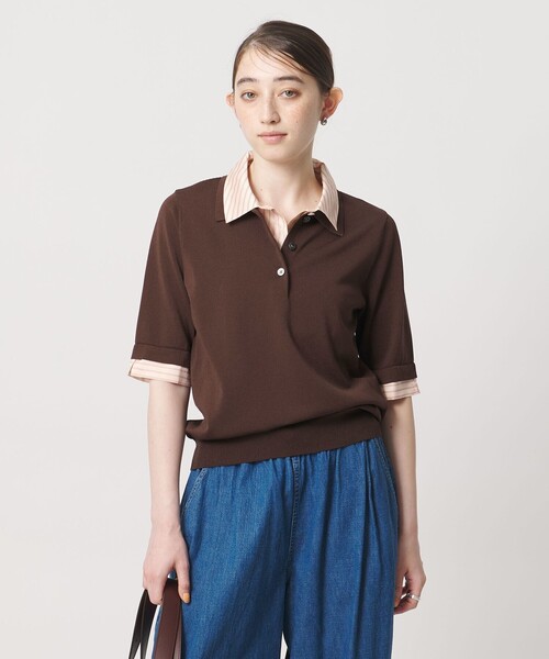 UNITED ARROWS(ユナイテッドアローズ) ニット セーター ポロコンビ UNITED ARROWS(ユナイテッドアローズ) ニット セーター ポロコンビ