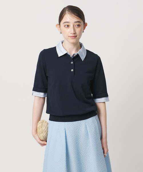 UNITED ARROWS（ユナイテッドアローズ） ニット セーター ポロコンビ