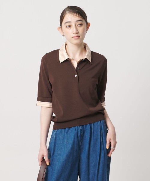 UNITED ARROWS（ユナイテッドアローズ） ニット セーター ポロコンビ