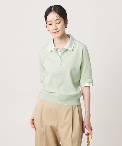 UNITED ARROWS（ユナイテッドアローズ） ニット セーター ポロコンビ