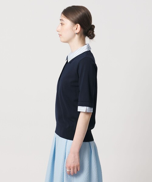 UNITED ARROWS（ユナイテッドアローズ） ニット セーター ポロコンビ