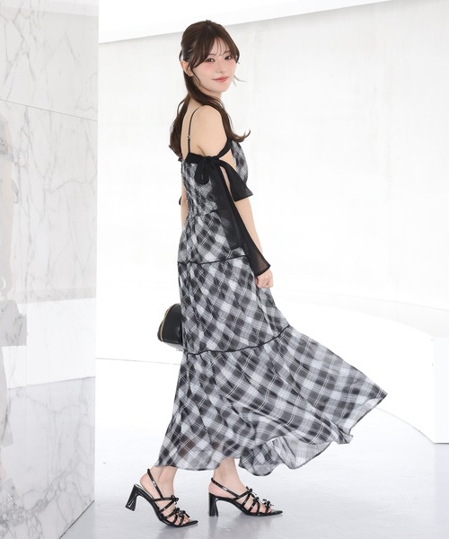 oneafter anotherNICECLAUP サイドカットロングワンピース one after another NICE CLAUP ワンピース 「SMサイズ展開あり」サイド