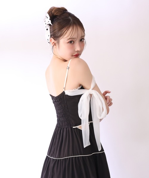 one after another NICE CLAUP ワンピース 「SMサイズ展開あり」サイド