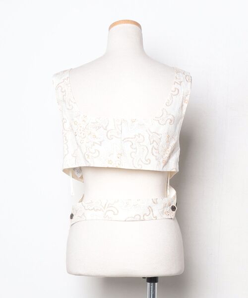 「styling/」 ベスト ONE SIZE ベージュ レディース_画像2