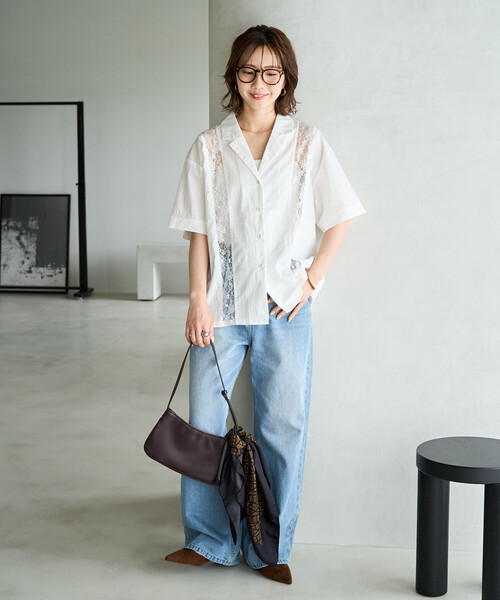 FREAK'S STORE（フリークスストア） ブラウス シャツ 夏 半袖 限定展開