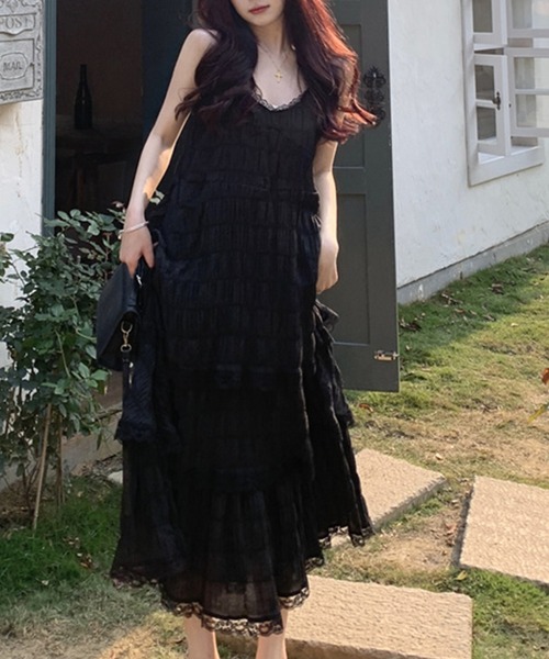 「DAY CLOSET」 キャミソールワンピース M ホワイト レディース_画像5