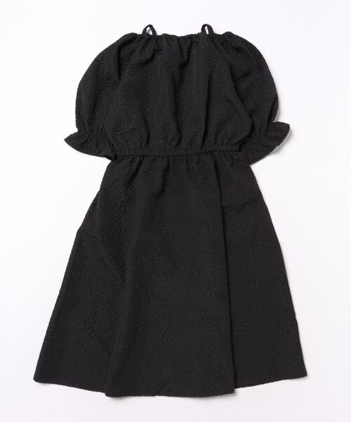 「Amourire girl」 「KIDS」半袖ワンピース 130cm ブラック キッズ_画像2