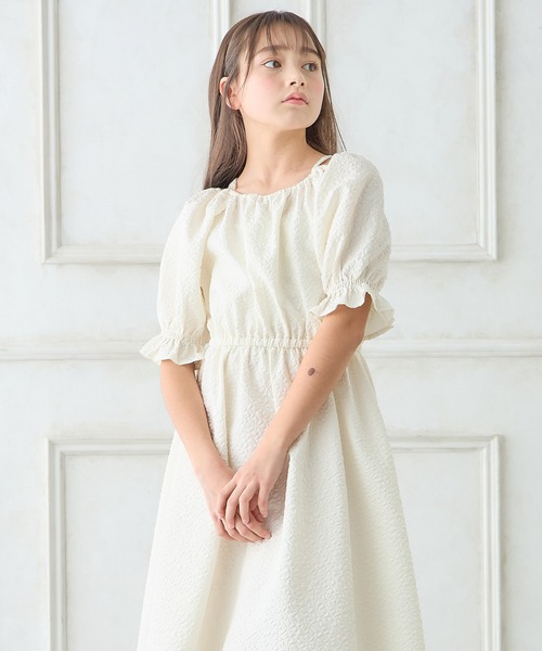 「Amourire girl」 「KIDS」半袖ワンピース 130cm ブラック キッズ_画像5
