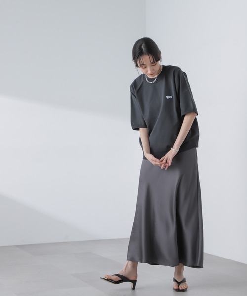 「PENNEYS」 半袖ニット「nano・universeコラボ」 FREE マスタード レディース_画像7