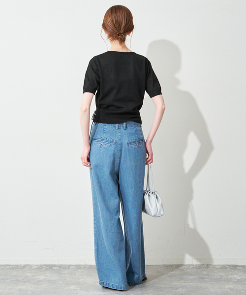 FLEK ニット セーター 「追加2」FLEK/フレック ショルダーカットアウト