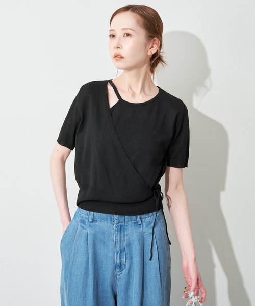 FLEK ニット セーター 「追加2」FLEK/フレック ショルダーカットアウト