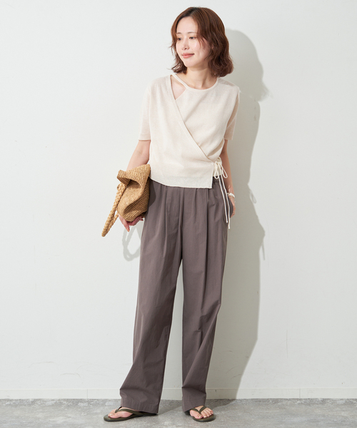 FLEK ニット セーター 「追加2」FLEK/フレック ショルダーカットアウト
