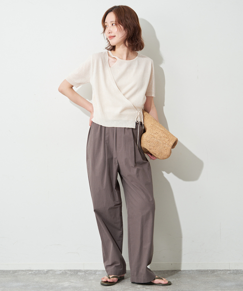 FLEK/フレック ショルダーカットアウトニット FLEK ニット セーター 「追加2」FLEK/フレック ショルダーカットアウト