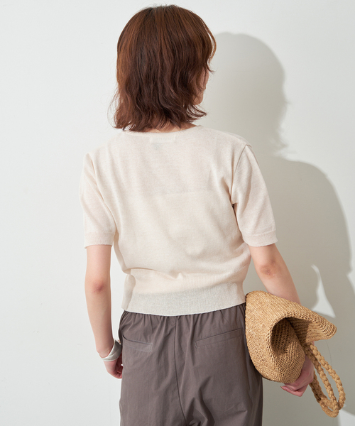 FLEK ニット セーター 「追加2」FLEK/フレック ショルダーカットアウト