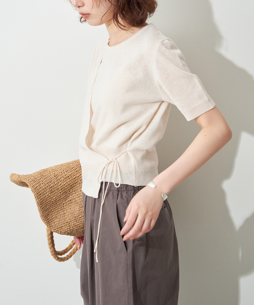 FLEK/フレック ショルダーカットアウトニット FLEK ニット セーター 「追加2」FLEK/フレック ショルダーカットアウト