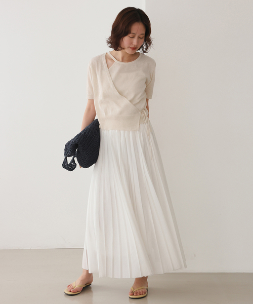 FLEK ニット セーター 「追加2」FLEK/フレック ショルダーカットアウト
