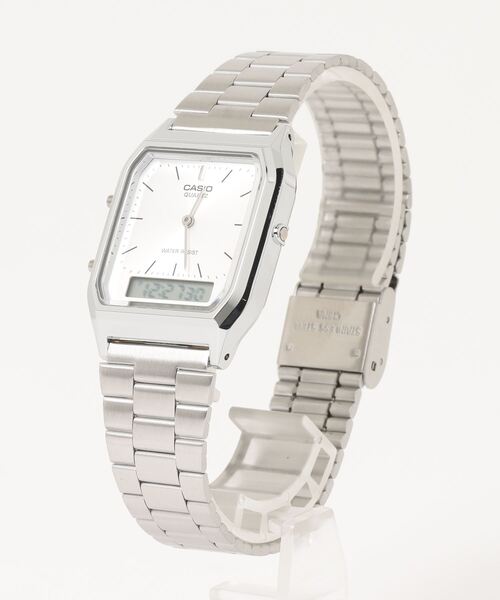 CASIO（カシオ） アナログ腕時計 FREE シルバー メンズ : ZOZOTOWN