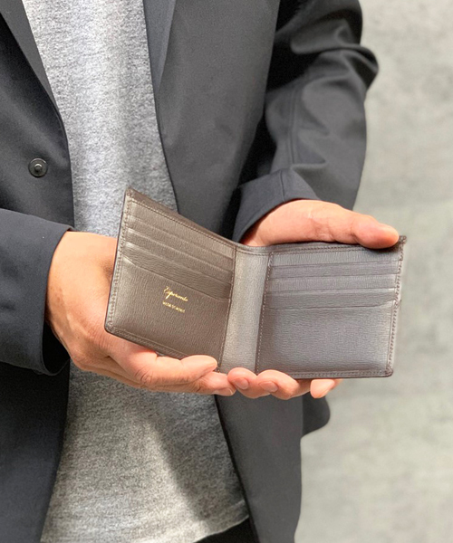 エスペラントの2つ折り財布 エスペラントレザー］ ラウンドファスナー二つ折り財布 - esperanto