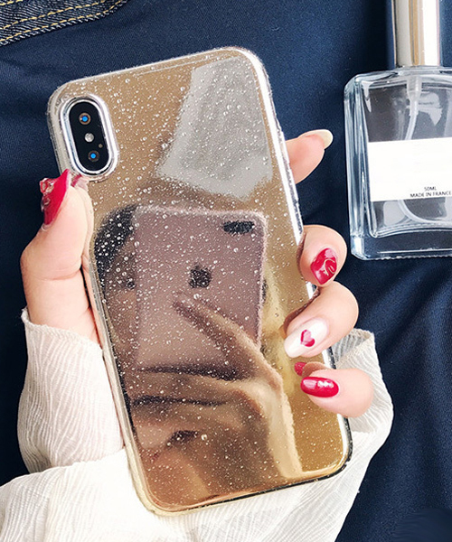 モバイルケース C U L ピンク ゴールド ミラー アイフォンケース Iphoneカバー Ipc365 Zozotown Paypayモール店 通販 Paypayモール