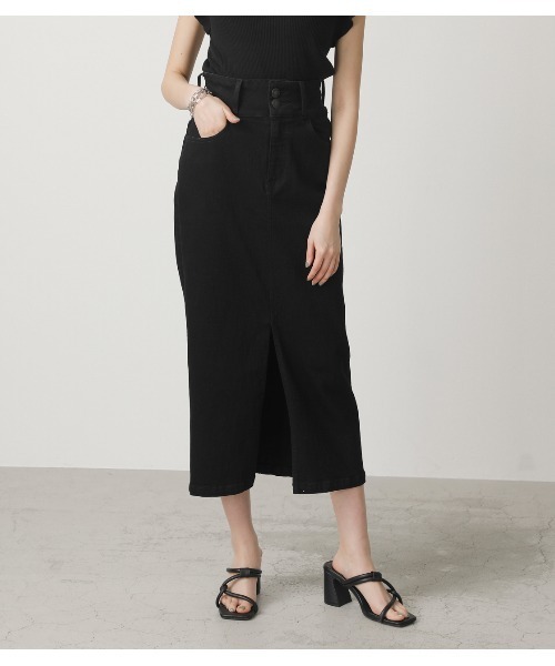 BLACK BY MOUSSY JEANS カラー デニム スカート 公式】BLACK BY MOUSSYのデニム(スカート)検索ページ|シェルター
