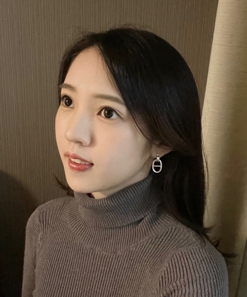 ピアス 「blatto 925silver」anchor 925 ホワイトシルバー 両耳ピアス bla-pierce-anchor-1の画像