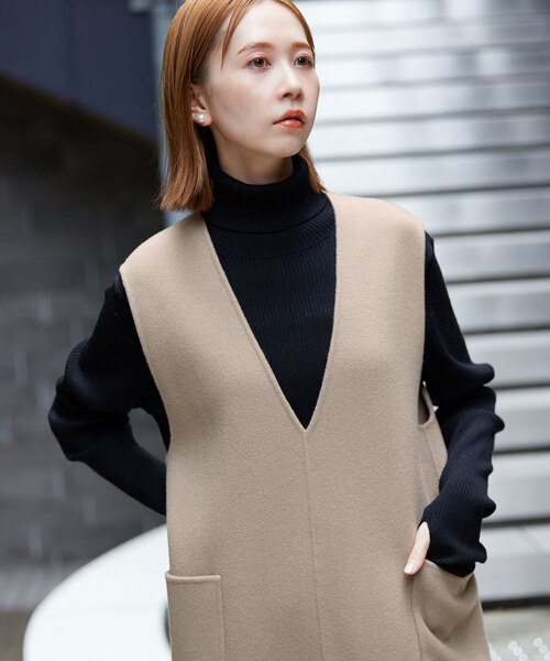 SLOBE IENA（スローブイエナ） ワンピース ジャンパースカート ダブル