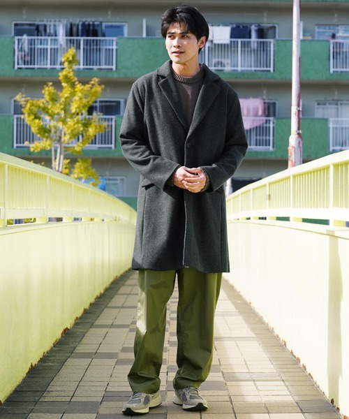 テェスターコート スウェードポンチ チェスターコート｜コート｜ニコル公式通販サイト