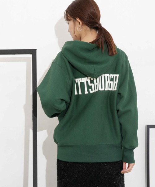 トレーナー スウェット Champion/リバースウィーブ ジップフードスウェット レディース Champion トレーナー スウェット Champion/リバースウィーブ