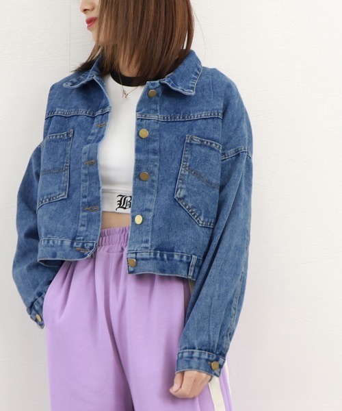 miniministore デニムジャケット gジャン ショート丈 春アウター