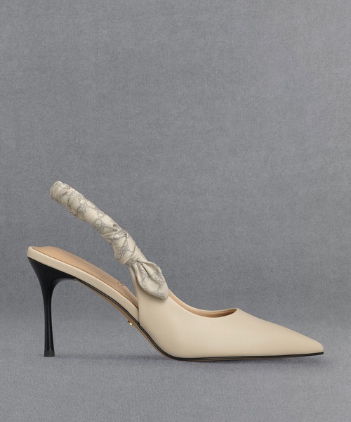 CHARLES ＆ KEITH（チャールズ&キース） パンプス レザー ルーシュド