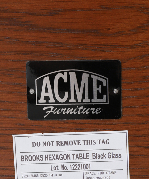 ACME Furniture（アクメファニチャー） 家具 BROOKS HEXAGON TABLE