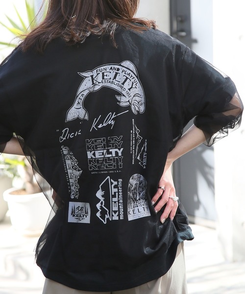 PLAZA限定　KELTY ケルティ Tシャツ　タグ付き KELTY/KELTY×FREAK'S STORE/ケルティ 別注 ワンポイント ヴィンテージ