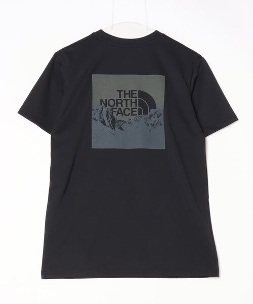 ★限定!おしゃれなロゴレア!THE NORTH FACE チョークロゴTシャツ THE NORTH FACE tシャツ S/S Square Mountain Logo Tee / ザ