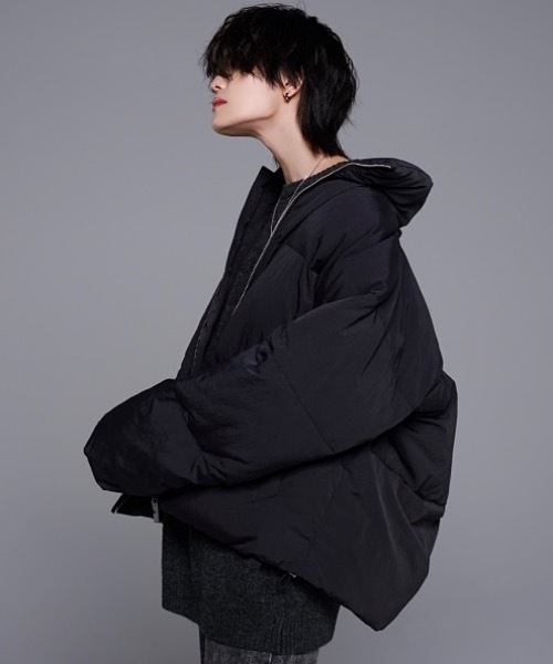 ADRER（アドラー） ブルゾン SMALL ブラック×シルバー メンズ 