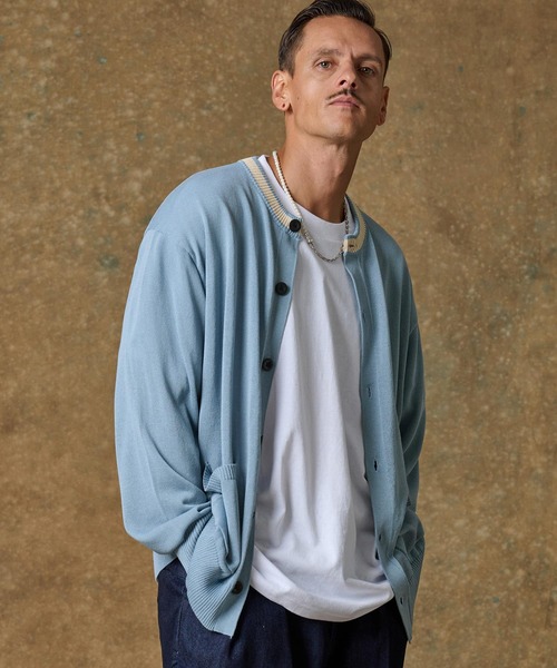 カーディガン mcg3448- Classic CN Cardigan カーディガン メンズ