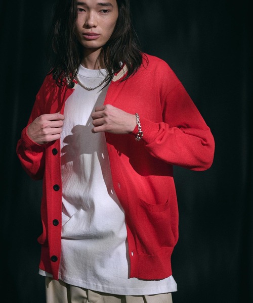 カーディガン mcg3448- Classic CN Cardigan カーディガン メンズ
