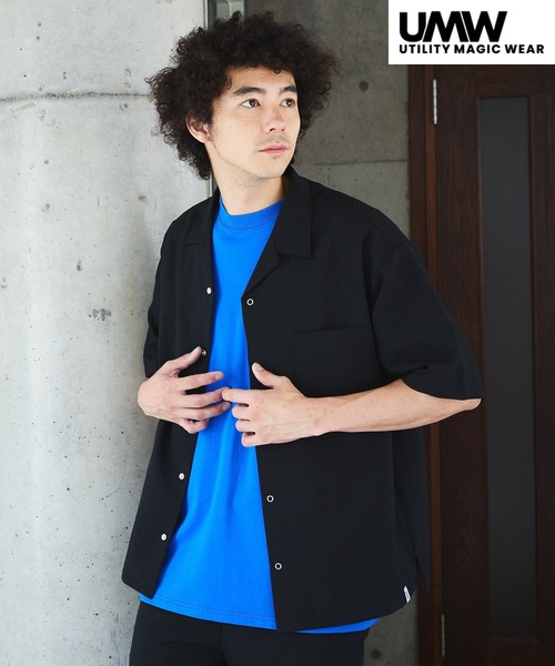 BAYFLOW シャツ 「セットアップ可」UMWクールマックスシャツ