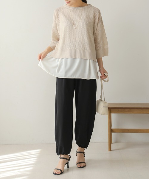 Bou Jeloud チュニック メッシュレイヤードセット : ZOZOTOWN