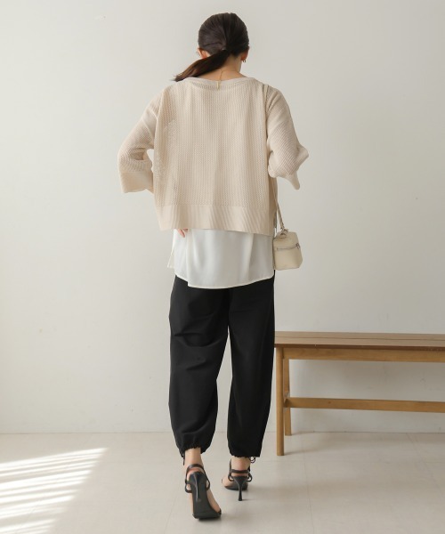 Bou Jeloud チュニック メッシュレイヤードセット : ZOZOTOWN