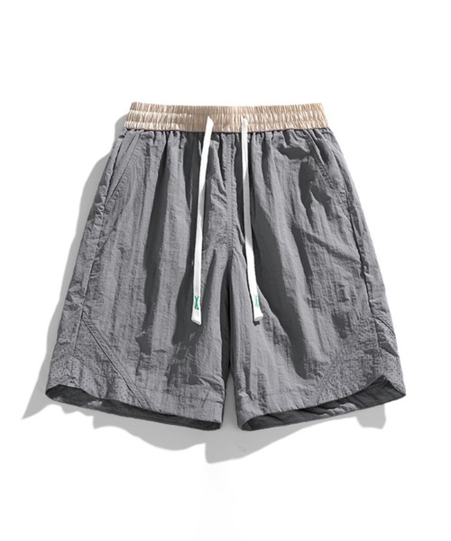 A7 インナー付きショートパンツ ゴムウエスト H&M ボードショーツ ショートパンツ インナー付き ゴムウエスト