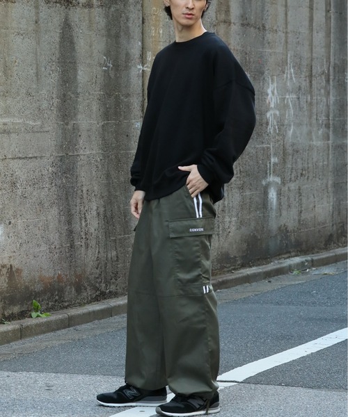 CONVERSE（コンバース） カーゴパンツ 「CONVERSE/コンバース」ライン