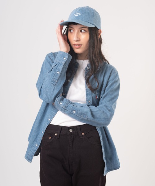 専用LEVI'S リーバイス &カネコアヤノ　キャップ リーバイス ロゴ キャップ（ブラック）/Levi's Baseball Cap