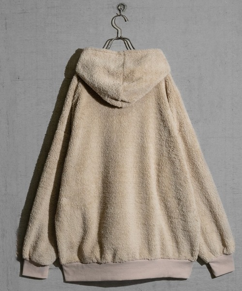 こじはる ボア パーカー プルオーバー JOHN'S CLOSET（ジョンズクローゼット） パーカー 「40I」プードルボア